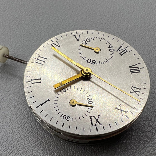 China 7750 Chronographenbewegung 2 Hände kleiner Sekunde @6 @12