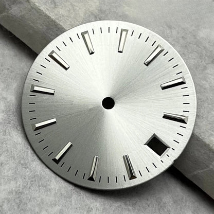 28.5mm Watch Dial Stripes Sunburst Simple For NH35/36/4R/7S Movement Modified