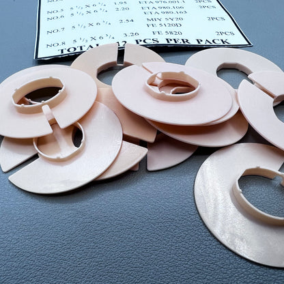 12 PIECES Movement Holder Spacer Ring for ETA901.005 257.130 976.001