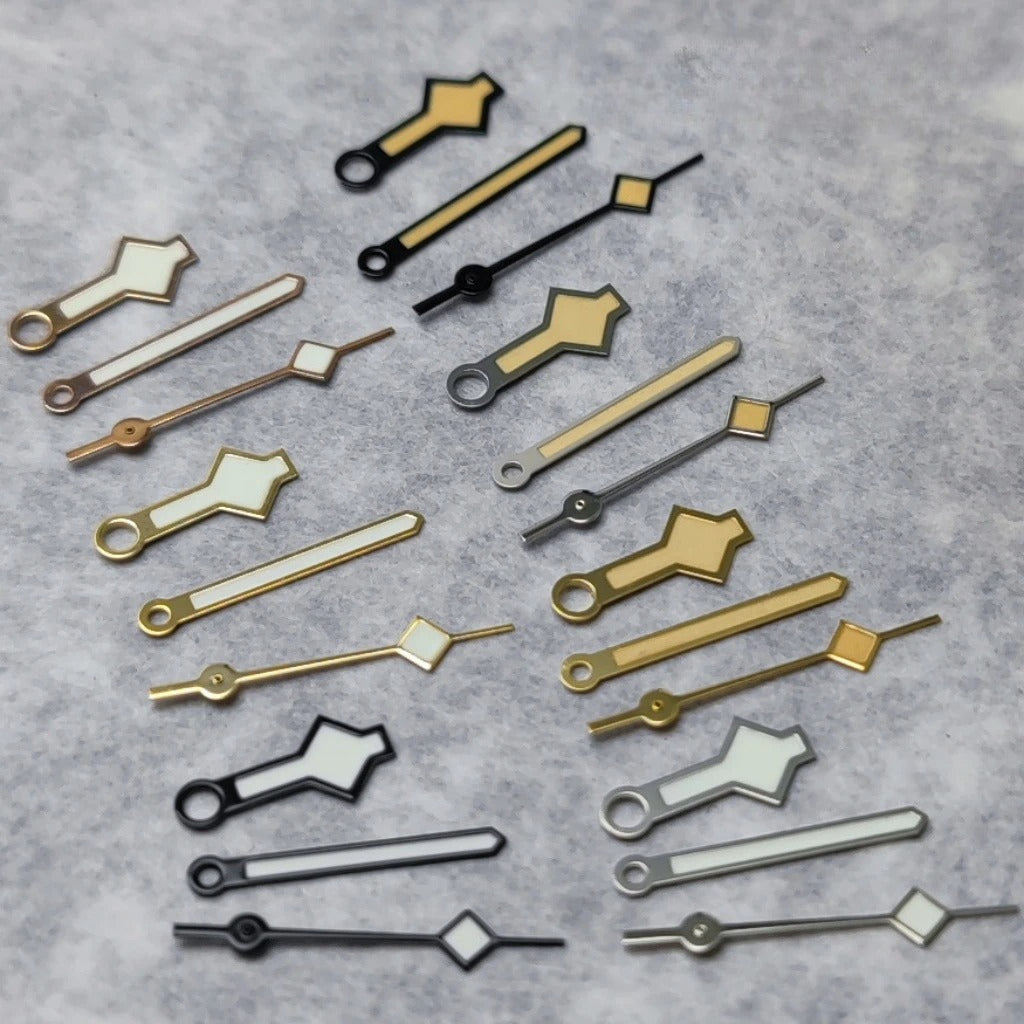 Modified Multicolor C3 Green Luminous Watch Hands for NH35 NH36 NH38 Movement