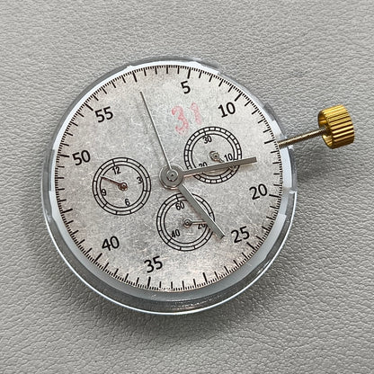 Chinese 7750 Chronograph Automatic Mechanical Movement Small Second@3/6/9