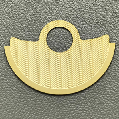 Golden Vertical Diagonal Rotor Oscillating Weight Overlay Fit for NH35 NH36 7S26 4R35