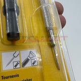 Bergeon 30081-AT-100 Ergonomic Screwdriver 1.00mm With Spare Blades