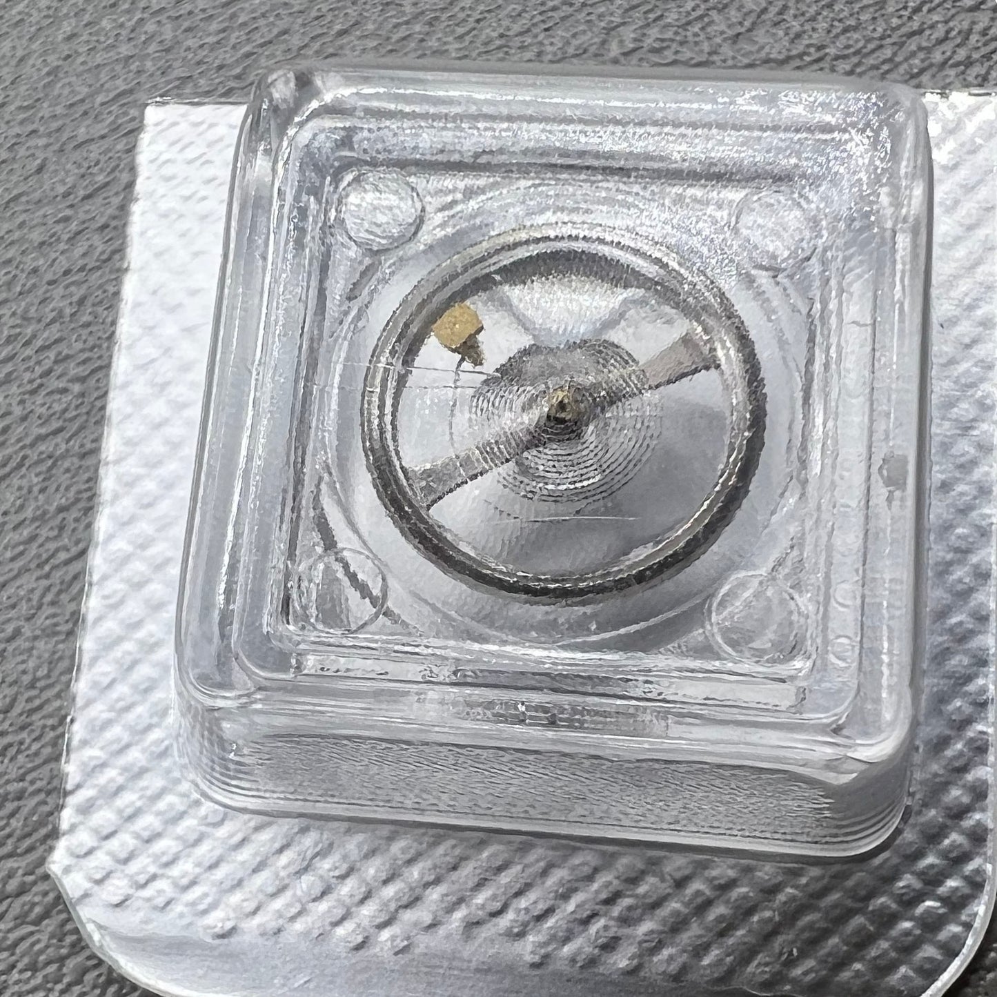 Balancier complet argenté adapté au mouvement 7S26B 7S26C 7S36B 7S36C
