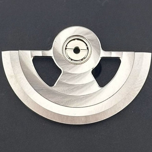 Modified Silver Hollow Ripple Rotor Oscillating Weight for NH35 NH36 Movement