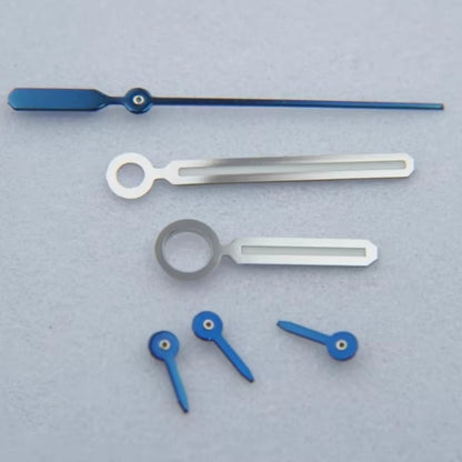 C3 green lume silver and blue painted watch hands for Audemars Piguet Oak with Dandong 7750 movement