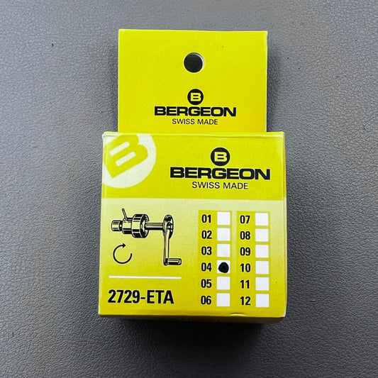 Swiss Bergeon 2729-ETA-04 Watch Mainspring Winder Spare Barrels For ETA Calibres