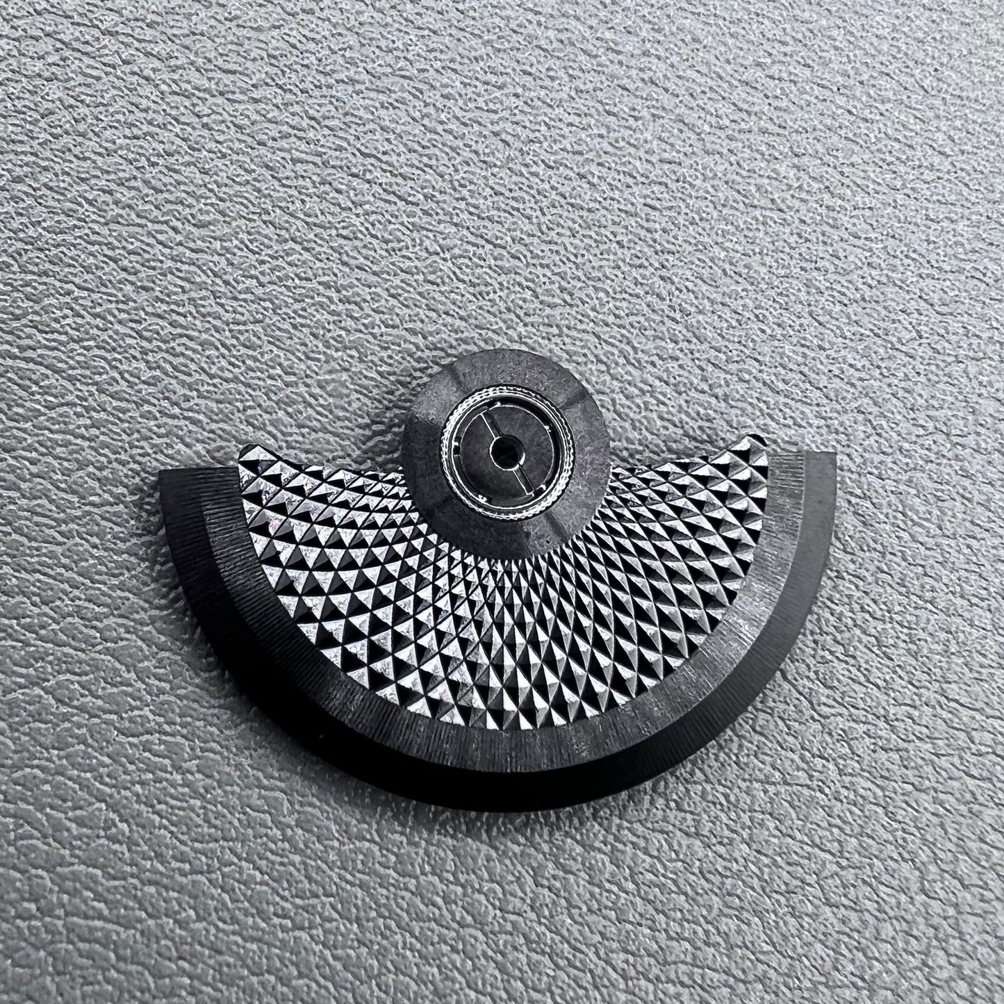 Black Rotor Oscillating Weight for NH34 NH35 NH36 NH38 watch movements, durable and precise.