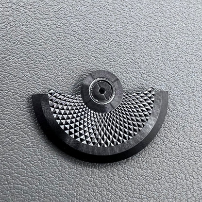 Black Rotor Oscillating Weight for NH34 NH35 NH36 NH38 watch movements, durable and precise.