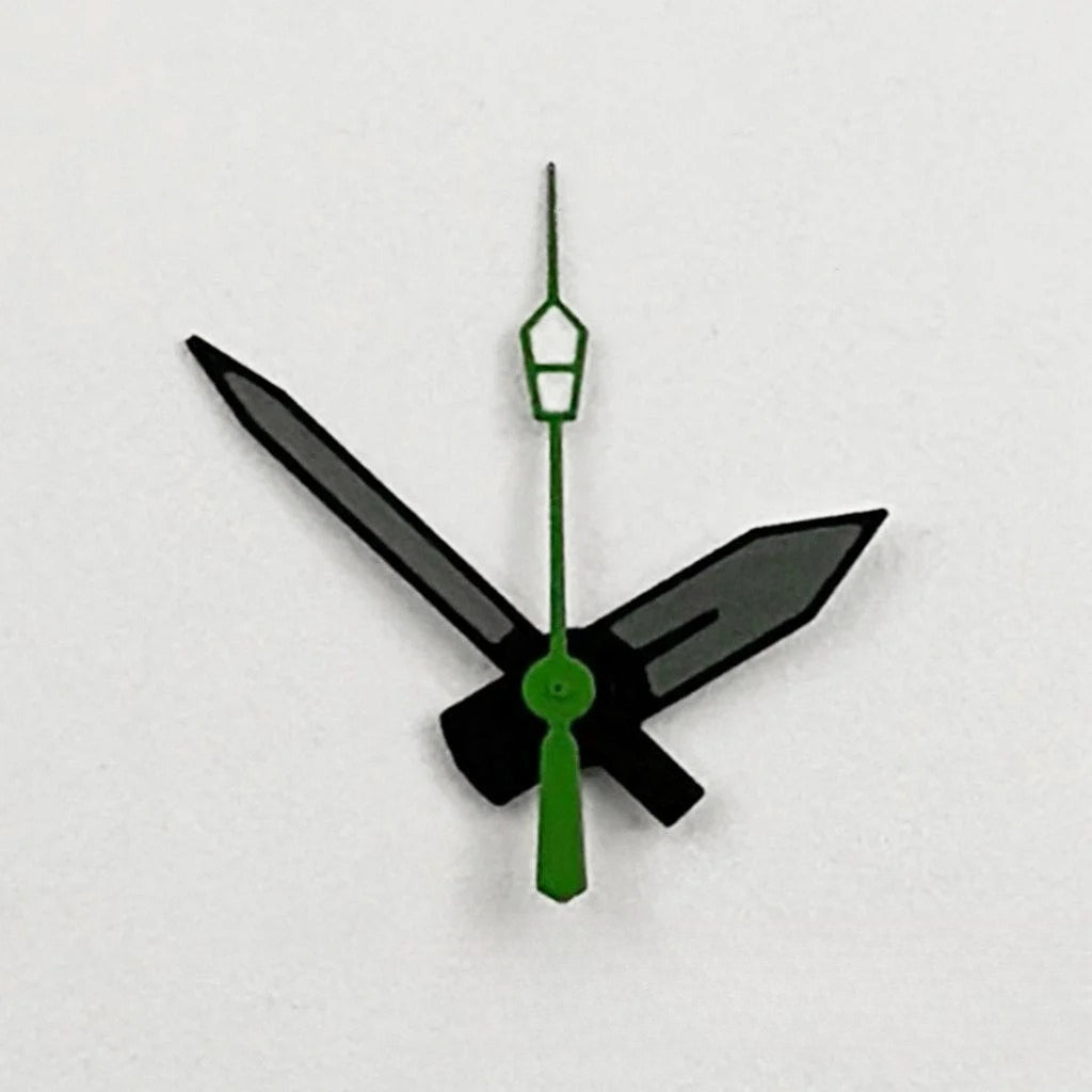 C3 Green Luminous for NH35 NH36 NH38 NH39 NH70 NH72 Watches Hands