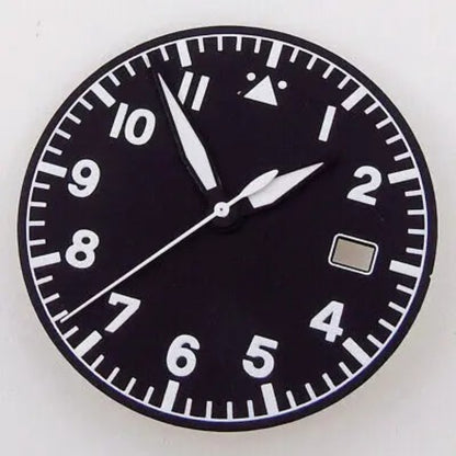 33.6mm Multicolor Watch Dial Fit For NH35AA NH36AA with Green Luminous Modified