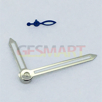Silver Trim Arrow Shaped Green Lume Watch Hands for ST3600/ST3620/ETA6497/6498