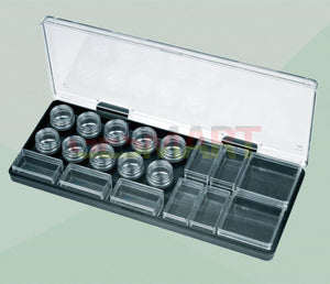 Horotec MSA17.507 Storage Box Aluminium with 19 Insert Boxes Replace 6088-F