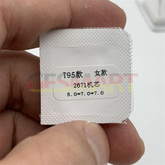 3 hands set for ETA 2671 lady watch, including hour, minute, and second hands by T95, perfect for precise repair.