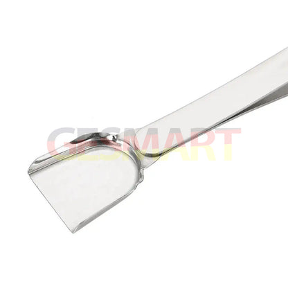 Jewelry Diamond Tweezers with scoop shovel for precise stone and gem bead handling.
