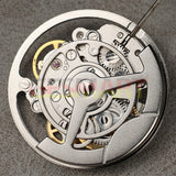 China Made Shanghai Silver Hollow Multifunctional Automatic Mechanical Movement