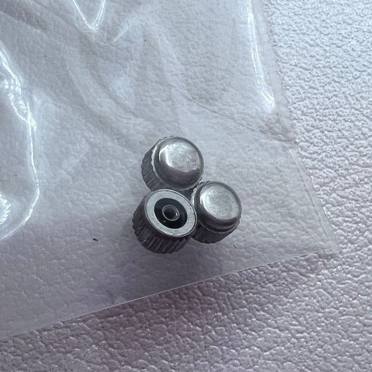 3 PIECES Replacement Parts Watch Crown Compatible with Movement 8200