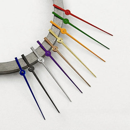 NH35 Log Single Second Hand Multicolor Watch Hands for NH34 NH35 NH36 4R 7S