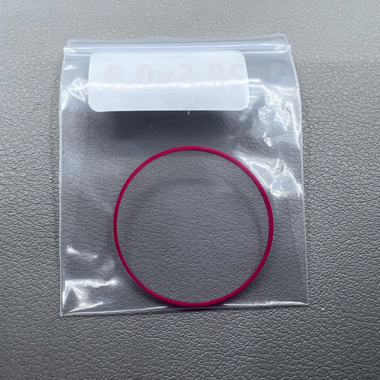 Set of 5 Teflon watch gasket O-rings 28.5mm for Tissot models T063, T035, 1853, T099, T028, T41.
