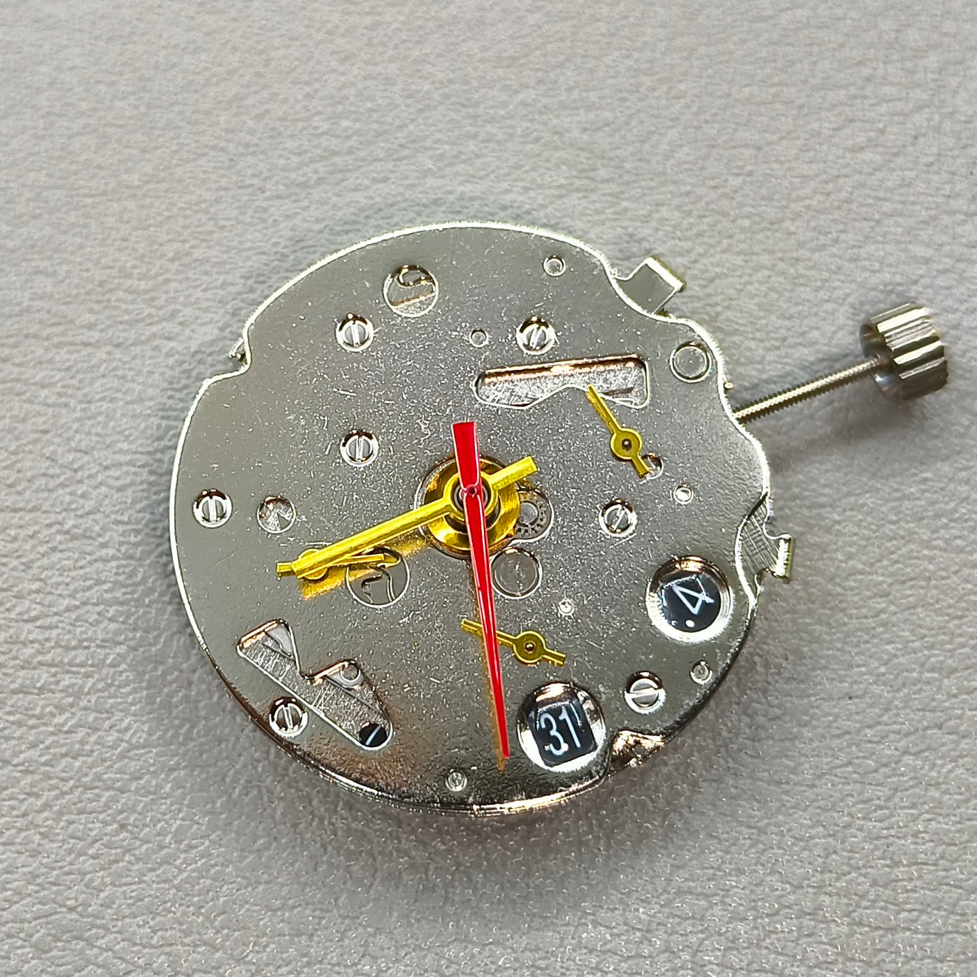 ST16 Mechanical Movement Black Calendar 7 Hands Date@6