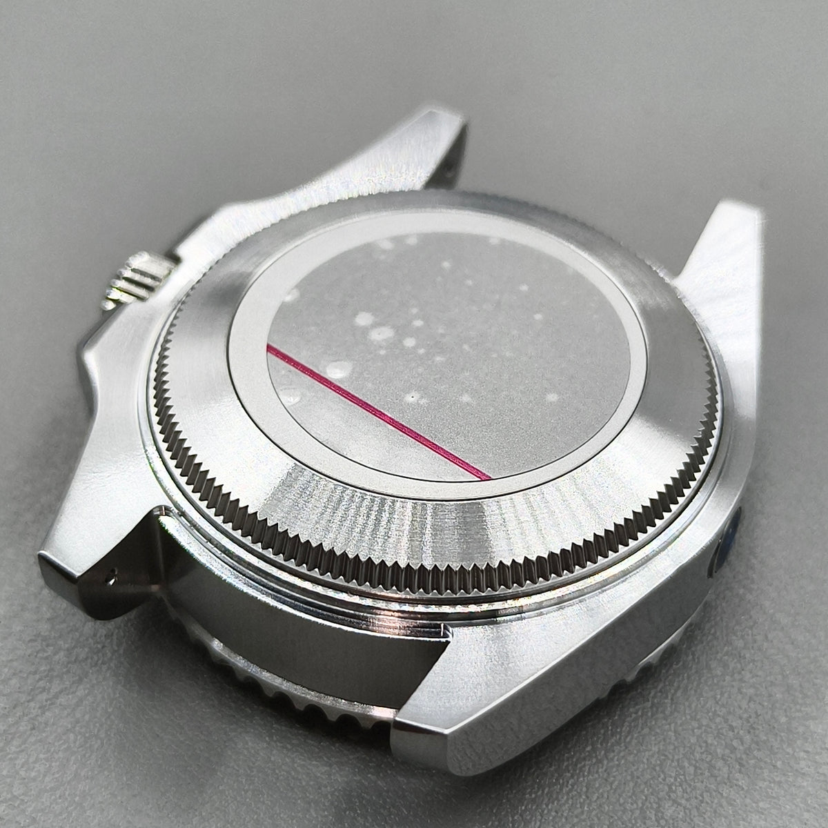 44mm Black Brown GMT Ceramic Bezel Watch Case for Deep SEA for NH34 NH35 NH36