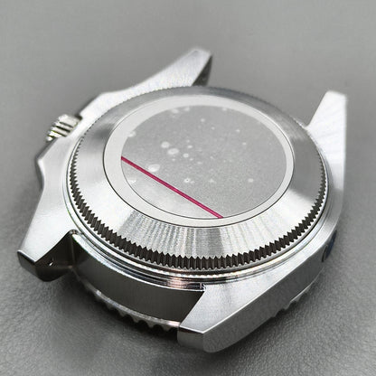44mm Black Brown GMT Ceramic Bezel Watch Case for Deep SEA for NH34 NH35 NH36