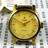 26mm China TAISHAN Manual Mechanical Lady Watch 19 Jews Golden Nail Golden Case