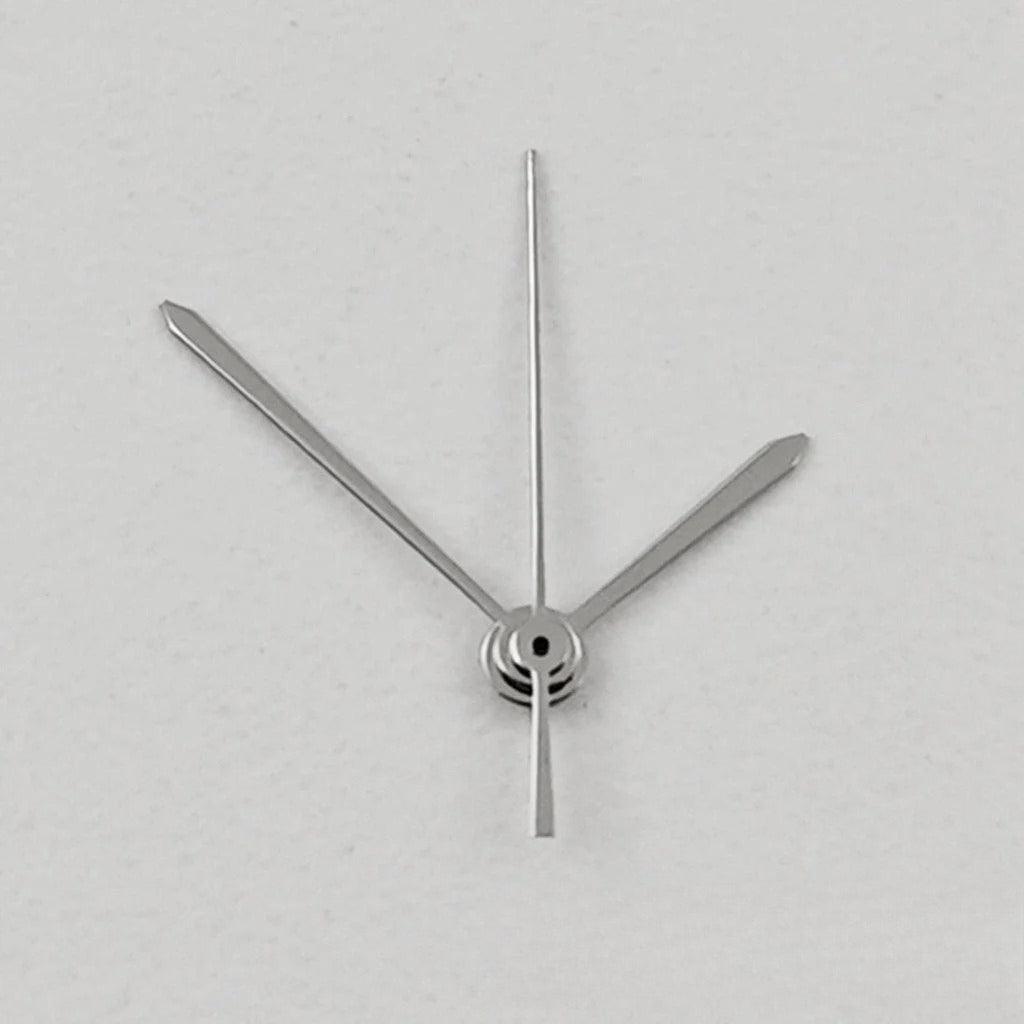 Silver Black Watch Hands Pointer No Luminous for NH35 NH36 NH38 NH39 NH70