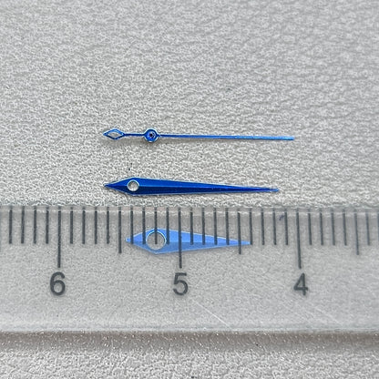 2 Sets No Lume Dark Blue Cocktail Type Hands for NH35/36 NH38 NH72 NH70