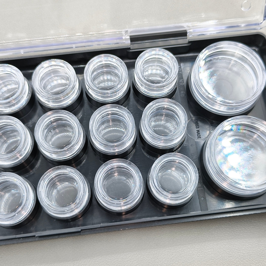 Swiss Bergeon 6088-D Storage Box Plastic With 21 Insert Boxes