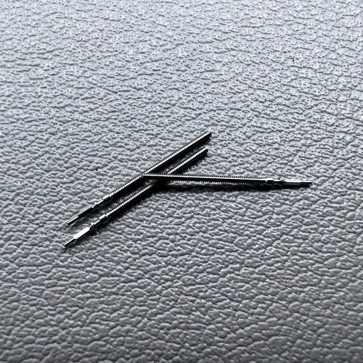 Set of 3 watch winding stems for VX00, VX01, VX10, VX11 quartz movements, precise fit.