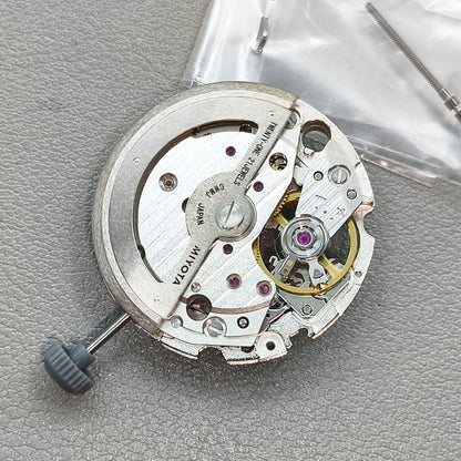 Japan Miyota 82S7 Silver Plated Automatic Mechanical Movement