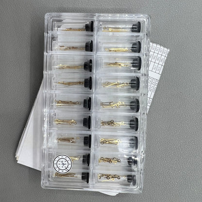 Assortment 18 Sizes/Set Golden Watch Hands Hour /Minute /Second Hands