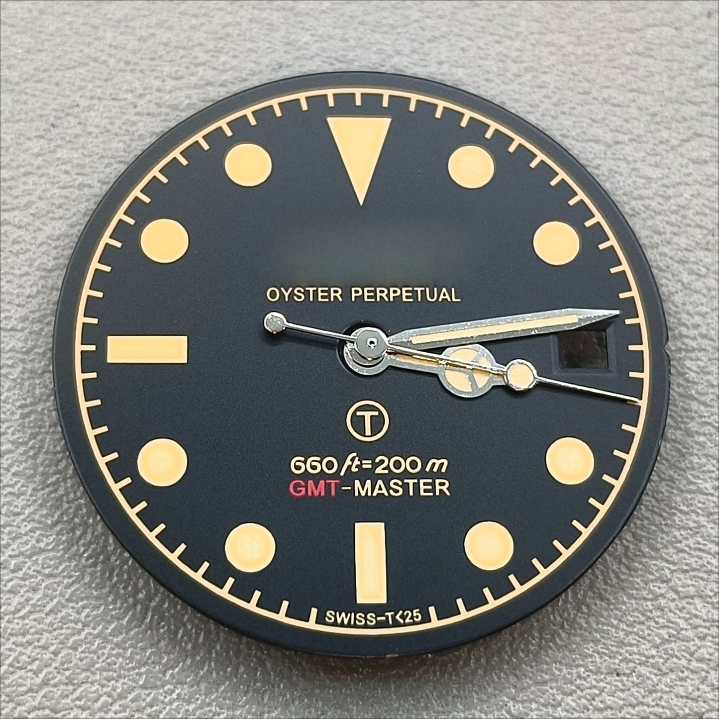 Luminous 28.3mm Watch Dial for Miytota 8215 Mingzhu 2813/8200/821A Dial With Hands