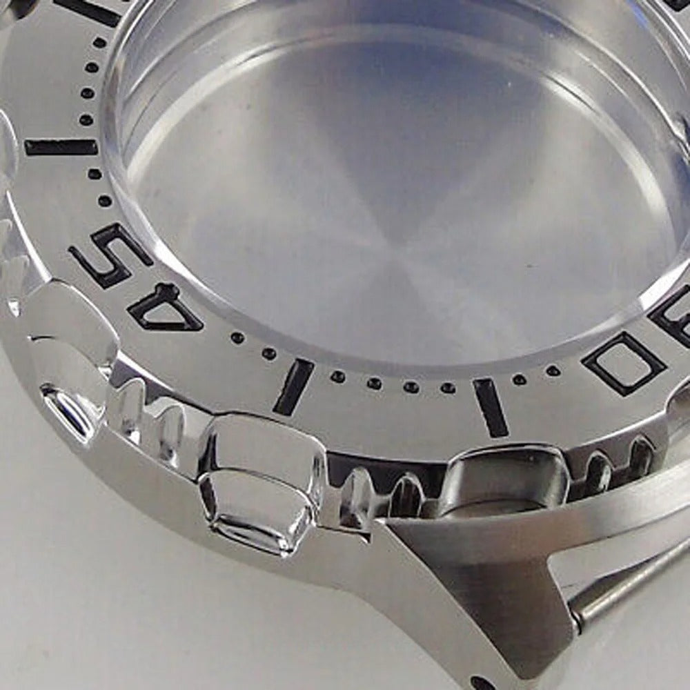 42MM Sapphire Glass Monster Watch Case Fit For NH35A Nh36A ETA 2824 Movement