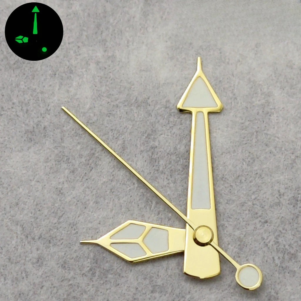 Modified Multicolor C3 Green Luminous Watch Hands For NH35/NH36/4R/7S Movement