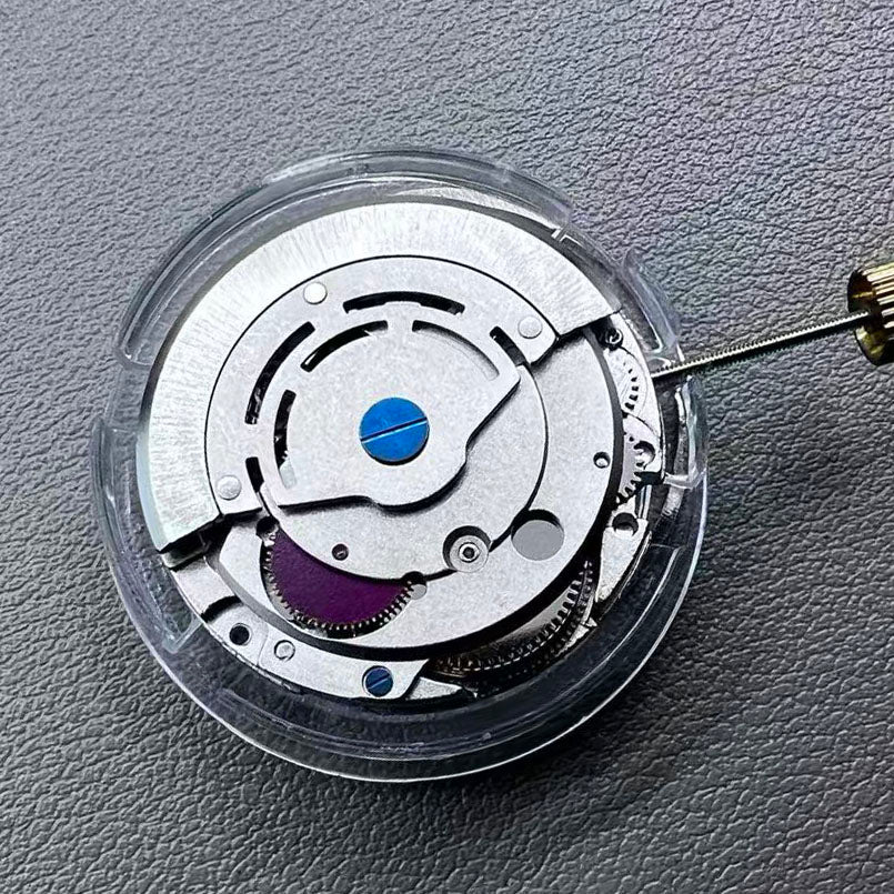 China Mingzhu 2813 automatic mechanical movement for GMT watch replacement, precise and durable parts.