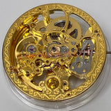 32.8mm China Made 7120 Golden Hollow Extra Large Automatic Mechanical Movement