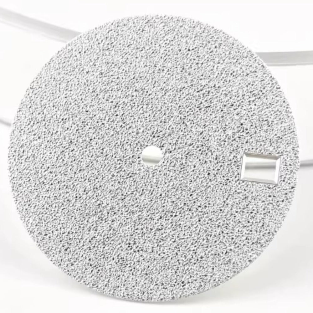 28.5mm Solid Silver Modified Matted Watch Dial Fit for NH35 Movement