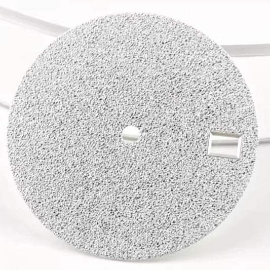28.5mm Solid Silver Modified Matted Watch Dial Fit for NH35 Movement