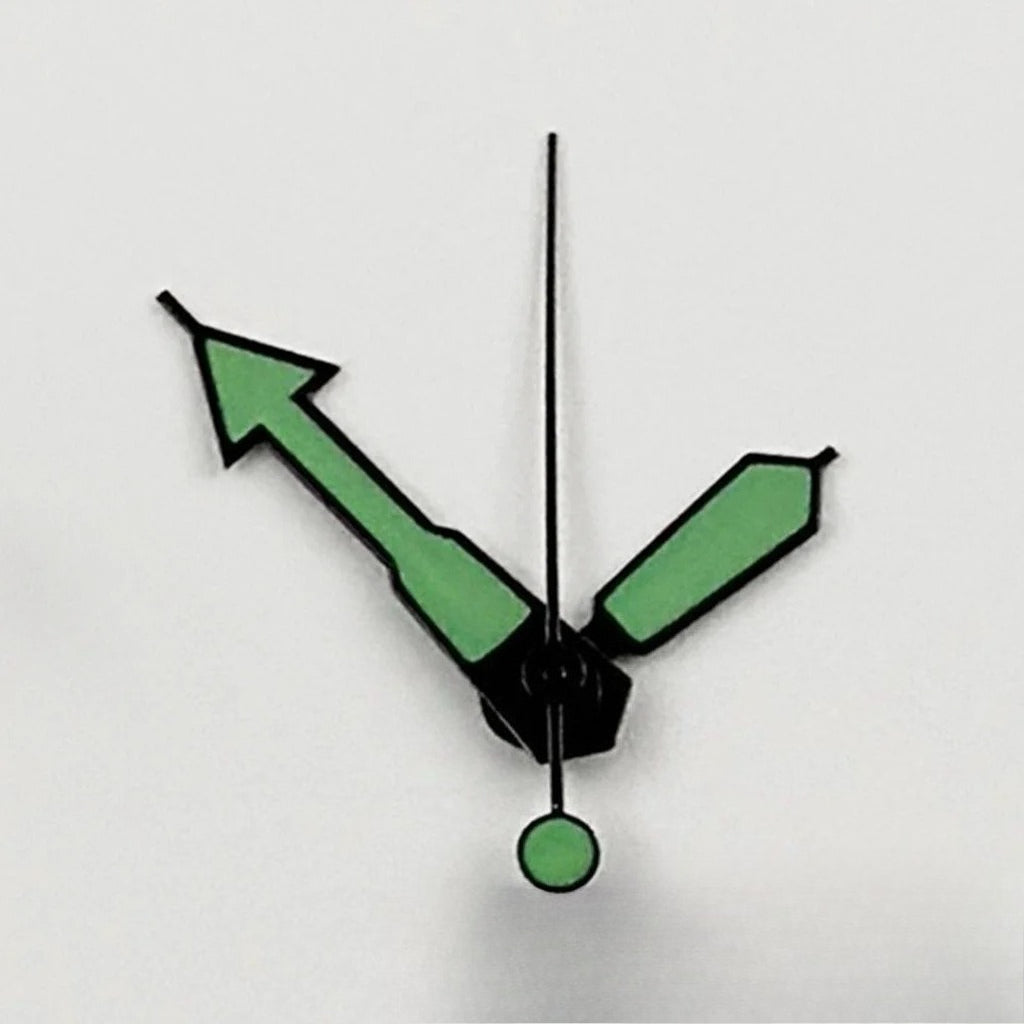 Turtle Abalone Captain Model Green Luminous Watch Hands for NH34 NH35 NH36 NH38