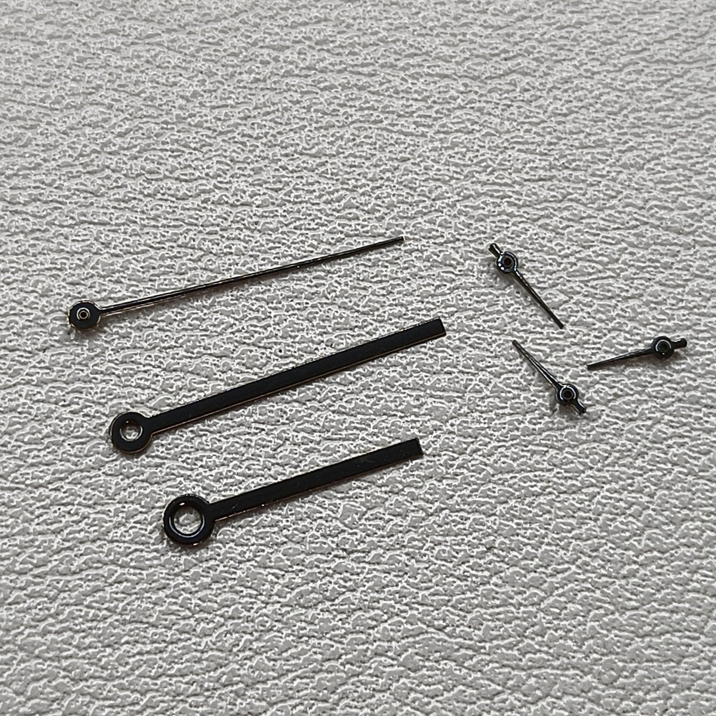 15mm Black Painted 6 Pins Watch Hands for Miyota OS10 OS20 OS30 Movement