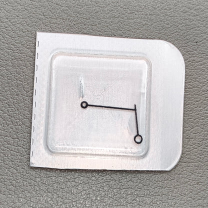 BLACK Watch Hands Set For ETA E03.001 Movement