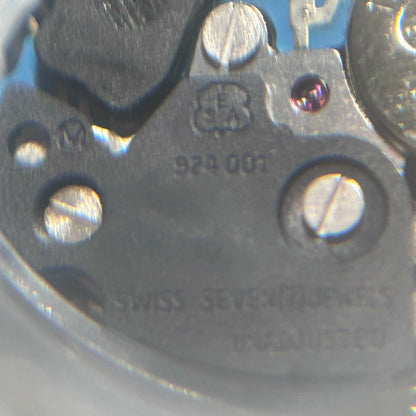 Swiss Made ETA924.001 quartz watch movement with 2 hands for precise watch repair by ETA