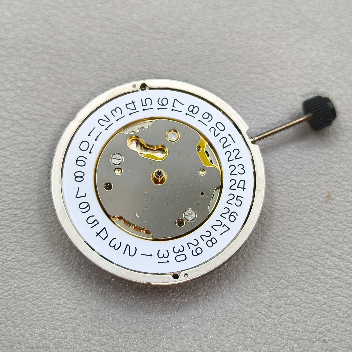 Swiss Ronda 5030D 5030.D Quartz Watch Movement Date@4
