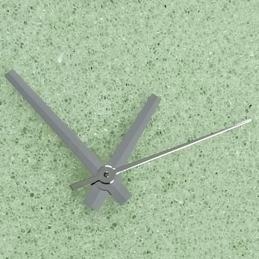 Dayjust High Canon silver watch hands for Miyota 8285 movement, precise fit for watch repair and customization.