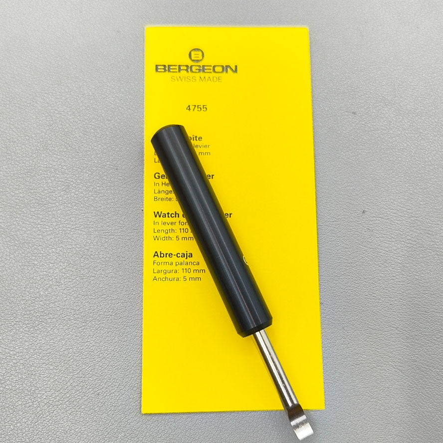 Swiss Bergeon 4755 Pry Type Watch Case Opener Tool