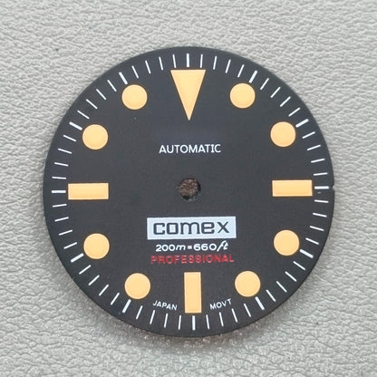 watch dial with S logo