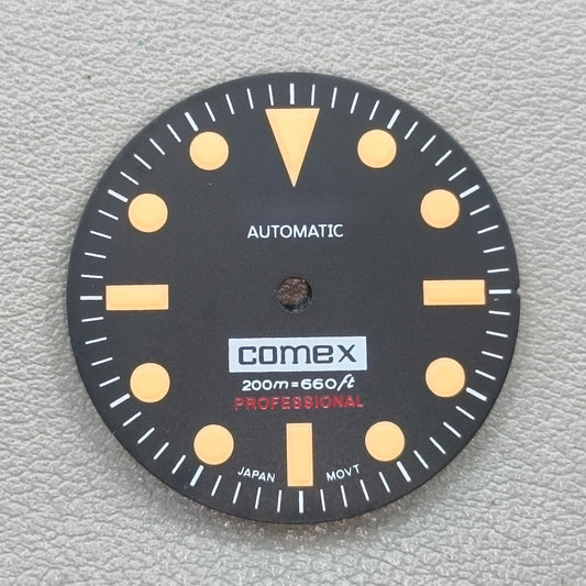 watch dial with S logo