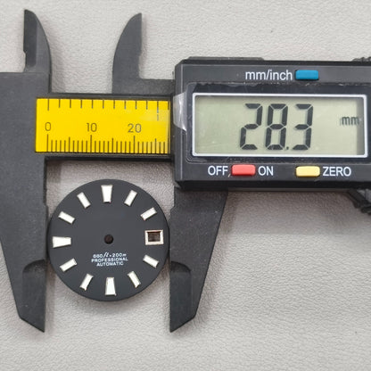 watch dial with S logo